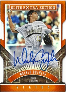 2015 WALKER BUEHLER Elite Extra Edition DIECUT AUTO /10 5/10 DODGERS LE *READ* - Picture 1 of 2