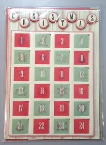 Christmas Holiday Greeting Card 3D Countdown 8 x 5.5 Paper Magic Group NIP - Picture 1 of 3