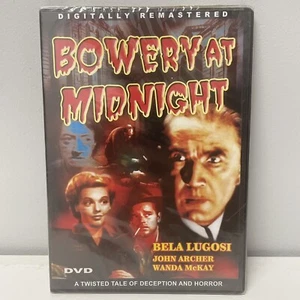 Bowery at Midnight DVD 1942, 2004 Slim Case Bela Lugosi NEW & SEALED John Archer - Picture 1 of 4