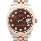 Rolex Datejust 278271g Ssxpg At Chocolate Dial