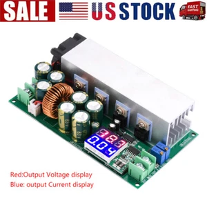 DC12V-80 20A Digital einstellbar Step Down Buck Spannungsregler Leistungsmodul USA - Bild 1 von 19