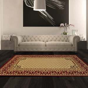 Longfield Traditional Floral Oriental Carpet Indoor Area Rug Or Runner - Picture 1 of 11