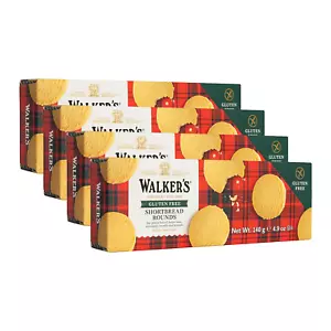 Walker’S All-Butter Shortbread Rounds, Gluten Free Cookies - 9-Count Box (Pack o - Picture 1 of 12
