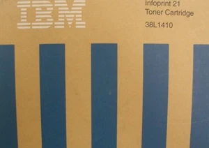 original IBM Toner 38L1410 Black für Infoprint 21 neu B - Bild 1 von 1