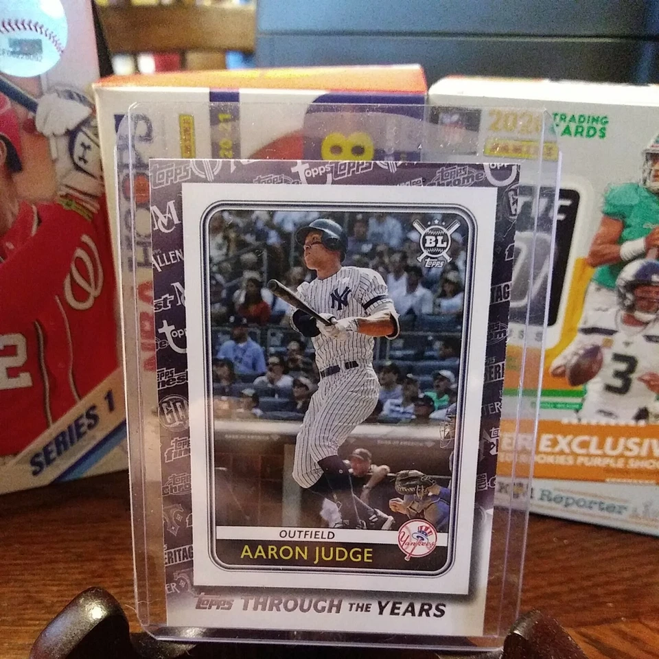 2021 Topps Series 1 Aaron Judge Tty-20 Sp Insert - Image 1 of 2