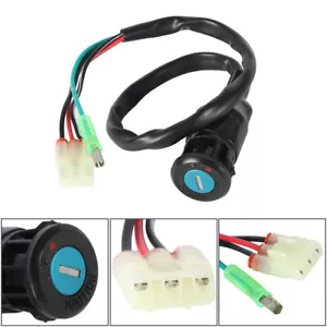 Ignition Key Switch Fits For Honda Recon 250 TRX250TM TRX250TE 2002-2019 USA NEW - Picture 1 of 8