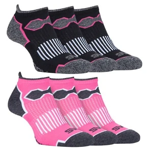 Storm Bloc - 3 Pairs Ladies Low Cut Ankle Running Performance Athletic Socks - Picture 1 of 6