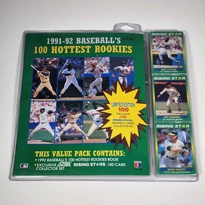1992 Score Rising Stars 100 Hottest Rookies Factory Sealed Complete Set Of Cards - Picture 1 of 2