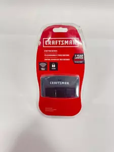 Craftsman CMXZDCG453 3-Button Garage Door Remote, Black DAMAGED BOX - Picture 1 of 4