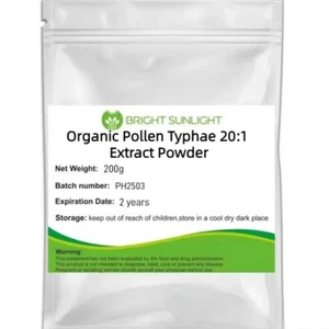 200g Organic Pollen Typhae 20:1 Extract Powder, Cattail Pollen - Picture 1 of 3