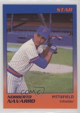 1989 Star Pittsfield Mets Norberto Navarro #18