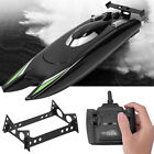 (black)2.4G RC Boat Remote Control Boat Durable Reduce Resistance Baby For