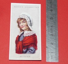 CARD OGDEN'S 1923 CHILDREN OF ALL NATIONS N°6 BELGIUM BELGIUM CIGARETTES