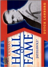 2013 Upper Deck Kansas Jayhawk Hall of Fame #HOF13 Dutch Lonborg 