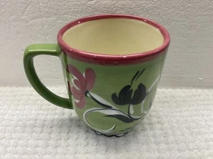 2004 Gail Pittman/ Vintage/ Lotus Blossom Pattern/4” Mug/see Mark In Glaze - Picture 1 of 10