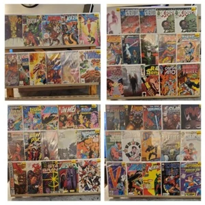 LOTTO DI 56 NUMERI FINALI TIRATURA BASSA HTF AVENGERS WOLVERINE MAXX DARKHAWK NOVA - Foto 1 di 12