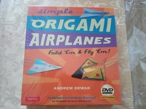 Simple Origami Airplanes : Fold 'Em and Fly 'Em! by Andrew Dewar  - Picture 1 of 6