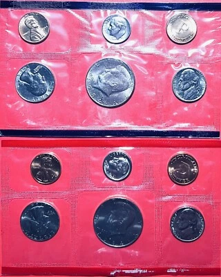 VINTAGE, '84, GEM, U. C. MINT SET of 5-D's & 5-P's &1-D+1-P MARKS for 12 MS COI - Image 1 of 3