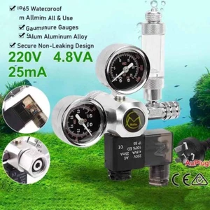 CO2 Dual Gauge Regulator for Beverage Dispensing Homebrew Aquarium Use Practical - Picture 1 of 9