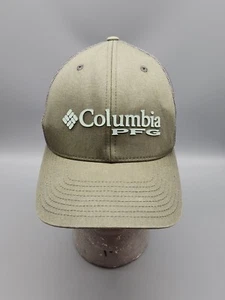 Columbia PFG Logo Hat Mesh Ball Cap Snapback Performance Fishing Gear Bass - Picture 1 of 7