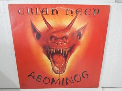 URIAH HEEP - Abominog 1982 Mercury U.S. Version Hard Prog Rock Record Vinyl LP - Image 1 of 3