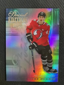 Luke Hughes 2023-24 Upper Deck Special Edition Insert RC Card #SE-28