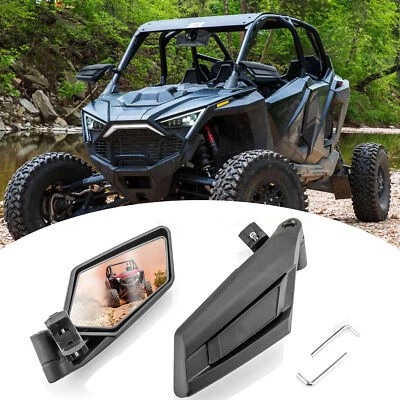 UTV Shatter-proof Adjustable Side Mirrors For Polaris RZR 570 800 S 900 XP 1000 - Image 1 of 4