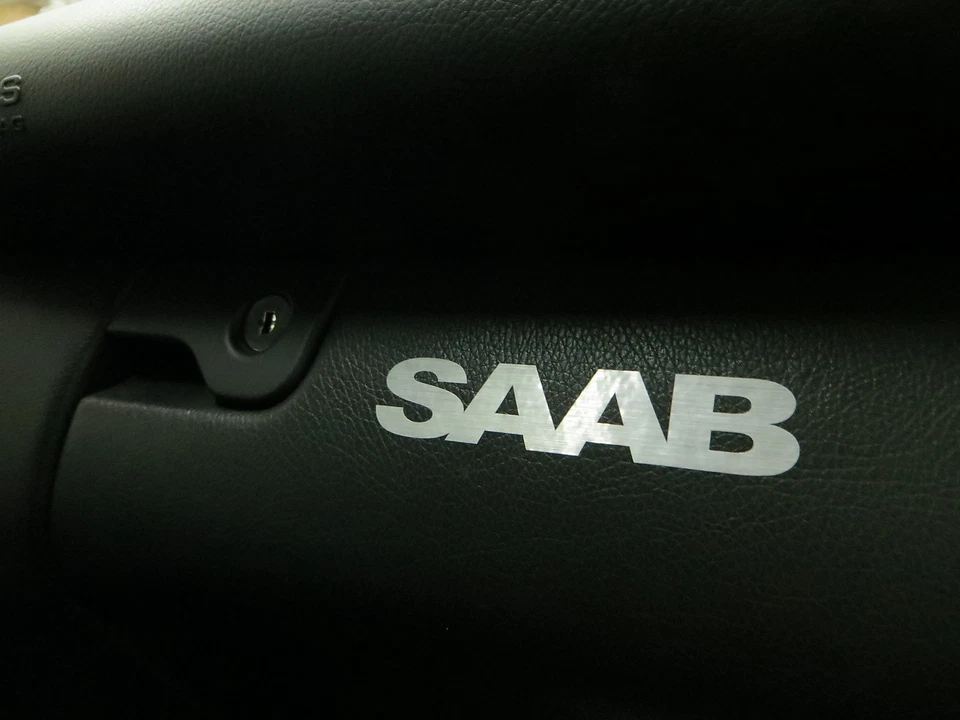 2pcs Dashboard Badge decal sticker *SAAB* - Image 1 of 1