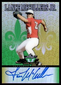 2012 LEAF VALIANT DRAFT LANCE MCCULLERS JR. VA-LM1 RC AUTOGRAFO HOUSTON ASTROS - Foto 1 di 2
