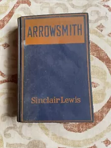 Arrowsmith by Sinclair Lewis (1925 2nd print hardcover w DJ) - Picture 1 of 8