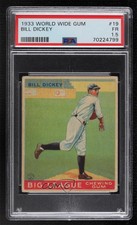 1933 World Wide Big League Chewing Gum V353 Bill Dickey PSA 1.5 Rookie RC HOF