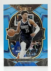 2022-23 Select Blu chiaro Prizm #29 legno cristiano 122/299 Dallas Mavericks - Foto 1 di 2