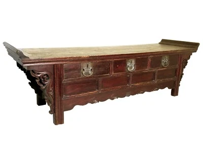 Antiguo gabinete de altar grande chino (3322), alrededor de 1800-1849 Foto 1 de 4