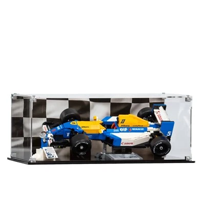 RED SHARK DESIGN Display Case for Lego® Icons: Williams Racing FW14B & Nigel Mansell (10353)