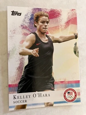 Kelley O’Hara born in Peachtree Georgia 2012 topps Olympics women soccer card - Image 1 of 2