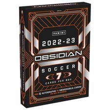 2022-23 PANINI OBSIDIAN SOCCER FACTORY SEALED HOBBY BOX