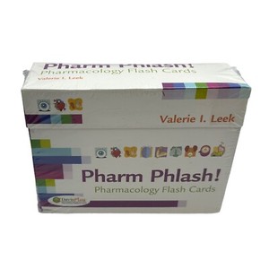 NEW! Pharm Phlash! Pharmacology Flash Cards Davis Plus Valerie I. Leek (2008)