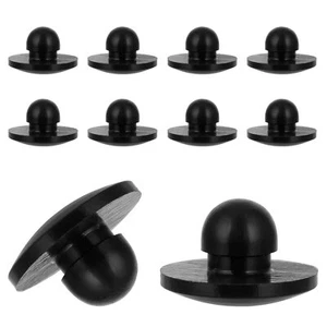 10pc Silicone Round Snap-in Locking Furniture Hole Plugs - 5mm Rubber Plugs f... - Picture 1 of 7