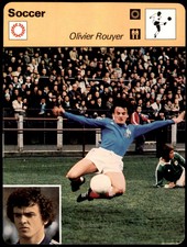 Editions Rencontre Sportscaster Football Card (1977-80) - Olivier Rouyer