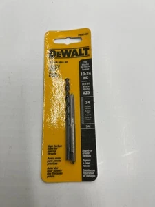(Qty 6) DEWALT Tap 10-24 NC with Drill Bit #25 DWA1404 - Picture 1 of 6