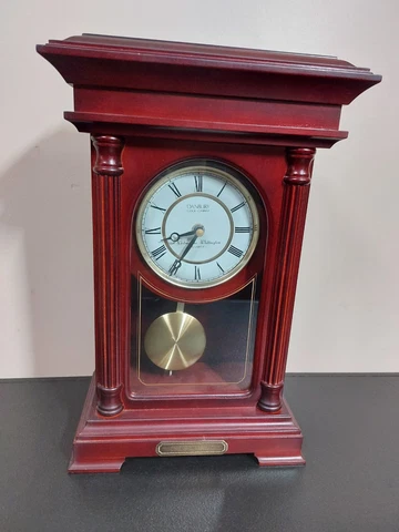 Danbury Clock Company Westminster Whittington Christmas '97 Mantle Clock Cover
