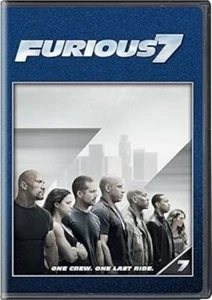 FURIOUS 7 DVD ** Disc Only ** G - WS - Picture 1 of 3