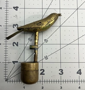 Vintage "Watch The Birdie" Risdon Brass Bird Whistle Camera Photography Working - Picture 1 of 10