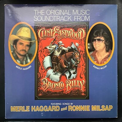 Bronco Billy Original Soundtrack, Merle Haggard, Ronnie Milsap, Vinyl LP, VG+ - Image 1 of 4