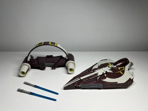 Hasbro Star Wars Transformers Crossovers Ahsoka Tano To Jedi Starfighter Loose Cover