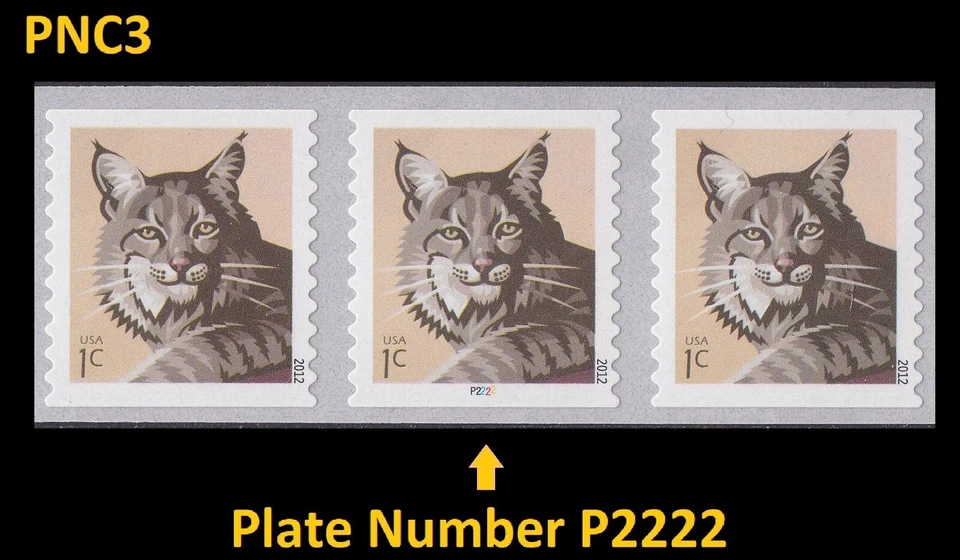 US 4672 Bobcat 1c PNC3 P2222 MNH 2012 - Image 1 of 1