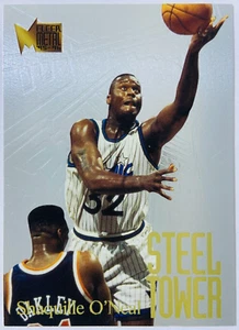 Shaquille O'Neal - Orlando Magic 1995-96 Fleer Metal Steel Tower #7 - Picture 1 of 2