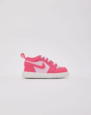 Bebé Nike Air Jordan 1 Low Alt TD Rosa Blanco DR9747-661 Zapatilla Zapato Entrenador Foto 1 de 4