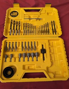 Juego de brocas combinadas DEWALT DT71563-QZ - 100 piezas negras (artículos faltantes) - Imagen 1 de 2