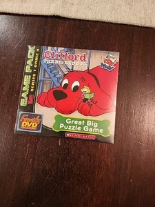 Wendy's Clifford the Big Red Dog Great Big Puzzle Game Pack DVD NEW - Picture 1 of 2